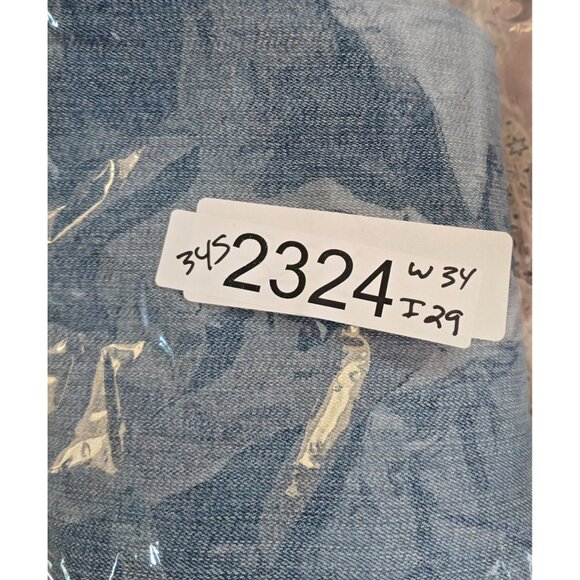 BKE Jake Blue Denim Straight Fit Jeans Faded Casual Look western workwear boho - Picture 7 of 13